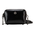 Genuine Leather Small Crossbody Bags for Women | Lightweight Shoulder Purse, Designer Handbag with Adjustable Strap, Casual Travel Everyday Bag - color: H-black