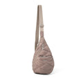 Baggallini Mini Sling - 12x7 Sling Crossbody Bag Backpack with Adjustable Shoulder Strap - color: Moonrock Quilt