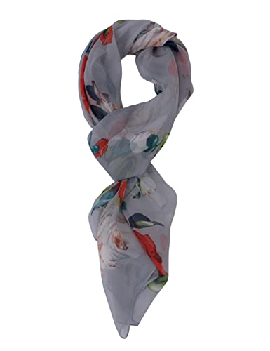 PANTONIGHT Long Chiffon Fashion Scarf Lightweight Chiffon Sheer for women - color: Color 771