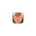 Boho Outfits for Women Boho Necklaces Country Concert Outfits Nashville Western Jewelry Choker Necklaces Long Leather Necklace Western Dress Jewelry Country Cowgirl Accessories Gifts - color: E:Layered Coin Necklace