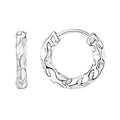 PAVOI 14K Gold Plated Chunky Huggies Earrings for Women - 925 Sterling Silver Posts Small Gold Huggie Hoop Earrings - Ultra Thick Hoops Trendy Jewelry - style: Hammered