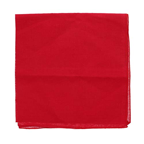 Motique Accessories Solid Color Bandana - Set of 4 - color: Red Green