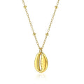 14K Gold Heart Necklace for Women Boho stainless steel waterproof Cute Dainty Love Pendant Necklaces for Women - color: Styie-3