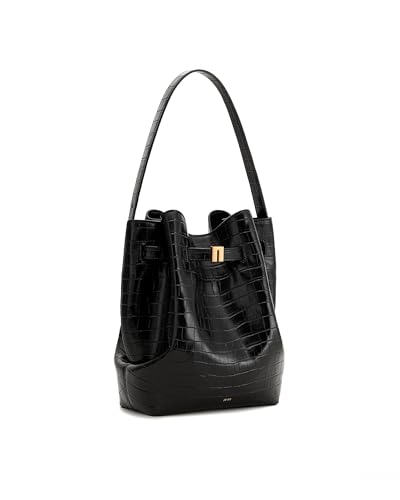 JW PEI Women's Clara Lock Accent Bucket Shoulder Bag