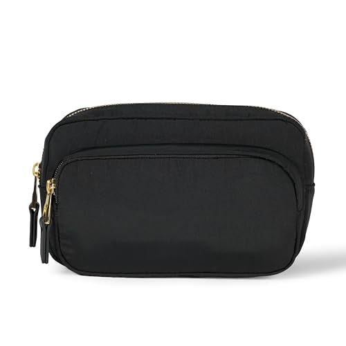 Amazon Essentials Women's Nylon Bum Bag Belt Bag - color: Black