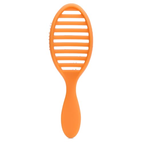 Wet Brush Speed Dry Hair Brush, Orange Crush (Summer Quencher) - Vented Design & Soft HeatFlex Bristles Are Blow Dry Safe - Ergonomic Handle Manages Tangles - Pain-Free Hair Accessories - color: Summer Quencher Orange Crush, size: 1 Count (Pack of 1)