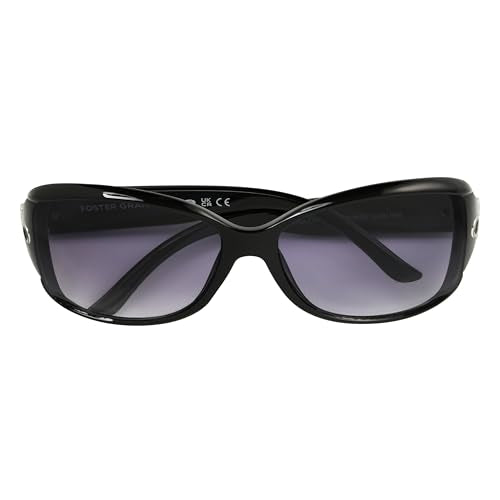 Foster Grant Womens Sublime Sunglasses, Black, 57mm US
