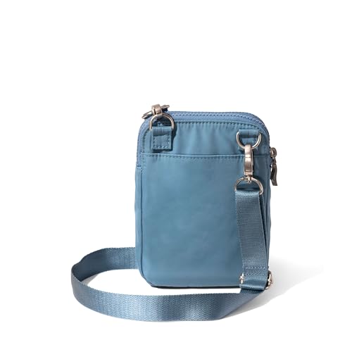 Baggallini Women's Modern Take Two Rfid Crossbody - color: Cornflower Twill