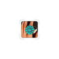 Turquoise Western Rings for Women Adjustable Country Rings Vintage Turquoise Open Ring Western Country Jewelry Gifts - style: Style6