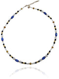 Women's Strand Necklaces 18 Inch Colorful Resin Stone Beaded Boho Necklace Hippie Jewelry for Women, Bohemian Layered Style Necklace with Gift Box for Wedding, Music Festival, Vacation, Date Night Jewelry