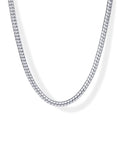 PAVOI 14K Gold Plated Chunky Chain Choker Necklaces for Women | Gold Statement Graduated Link Chain Necklace | Bold Oval Link Barbell Links Paperclip Chains - style: Snake - 5MM