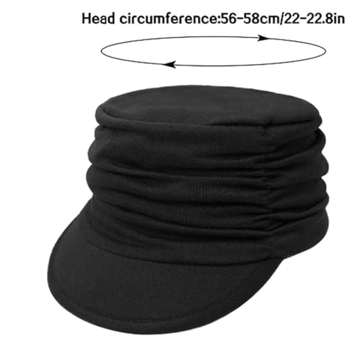 XYIYI Women Cancer Headwear Soft Chemo Beanie Baseball Cap - color: Black