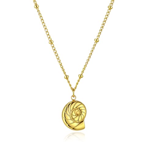 14K Gold Heart Necklace for Women Boho stainless steel waterproof Cute Dainty Love Pendant Necklaces for Women - color: Styie-1