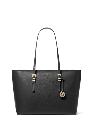 Michael Kors Quinn Large Tote - color: Gold-tone Hardware/Black