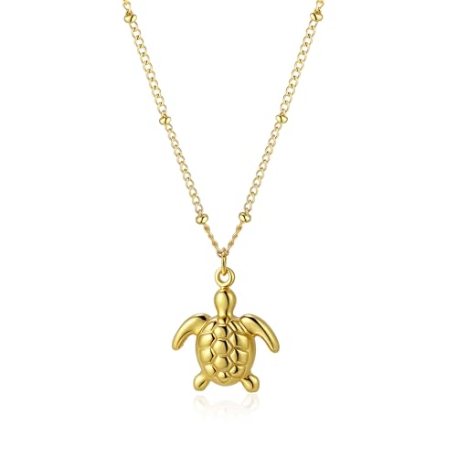 14K Gold Heart Necklace for Women Boho stainless steel waterproof Cute Dainty Love Pendant Necklaces for Women - color: Styie-5