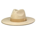 FLUFFY SENSE. Big Wide Brim Fedora Hat for Women - Nashville Outfits Western Hats Women's Felt Panama Rancher Hat - color: Khaki