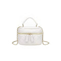 Box Bag Purse, Y2K Sourpuss Purse Cool Style Trendy Women Shoulder Crossbody Bags Fashion Girls Handbag - color: D-white