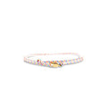 Made by Nami Nautical Rope Bracelet for Men Waterproof & Adjustable Wrap String Bracelets with Snap Hook Gift for Him - color: Retro Gold