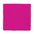 Motique Accessories Solid Color Bandana - color: Hot Pink