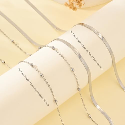 HERSIN Waist Chain for Women, 14k Gold/Silver Plated Dainty Waist Chain Cute Body Chain Gold Chain Belt for Womens Belly Chain Beach Accessories for Womens Summer Jewelry for Women Gifts - style: snakebead-SL