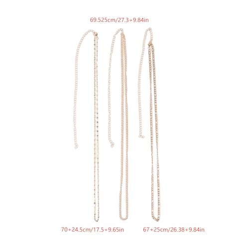 Plated Adjustable Waist Chain Body Jewelry for Women - style: Three-layer lip chain waist chain