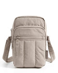 BAGSMART Crossbody Bags for Women, Mini Cell Phone Cross body Purses Travel Wallet with RFID Blocking Card Slots - color: A-grayish Brown
