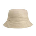 Hot Summer Bucket Hat - Trendy Cotton Sun Hat for Beach, Golf, Fishing - Fun Outdoor Vacation Boonie for Men and Women - color: Latte