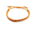 Hemp Bracelet Adjustable - color: Gold