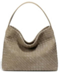 Slouchy Suede Woven Hobo Bags Women Trendy Suede Purse Crossbody Crescent Shoulder Satchel Bag Top Handle Tote Handbag | Slouchy - color: Grass Green