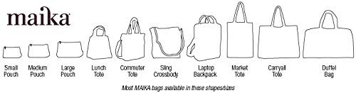 MAIKA Recycled Canvas City Sling Crossbody Bag - color: Flores