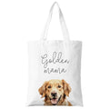 Dog Mama Canvas Tote Bag for Women, Dogs Lover Gift for Dog Mom, Birthday Christmas Cute Rottweiler Gifts For Women. - color: Golden Mama (028)