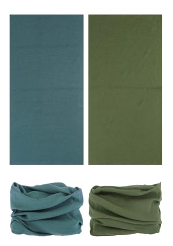 Head Wrap Headwear Headband Bandana Face Mask magic scarf for men & women - color: 6pcs. Solid Color 1