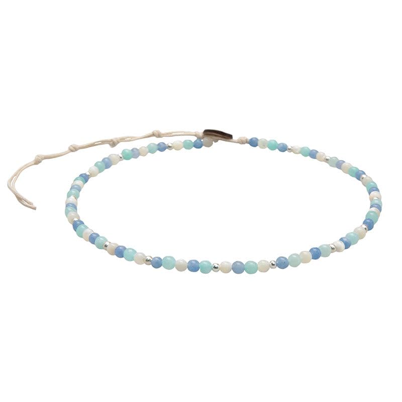 Lotus and Luna 7 Chakra Necklace for Women - Healing Crystal Necklace with Genuine Stones (Master Healer) to Bring Balance and Healing to Mind and Body - Handmade Jewelry Gift - style: Inner Peace