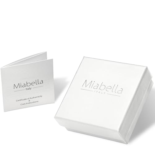 Miabella 18K Gold Plated 925 Sterling Silver Italian 5mm Mesh Link Chain Bracelet for Women, Made in Italy - style: Length 8 Inches