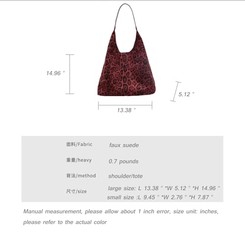 Straw Hobo Bag for Women 2026 Boho Woven Beach Purse Large Summer Straw Tote with Lining Black Raffia Shoulder Bag | straw material - color: Leopard Purses-red
