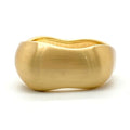 Bangle Bracelets for Women | 14K Gold Plated Trendy Wide Bracelets | Hinged Arm Cuff Bangles Chunky Bracelet for Women - color: Style C-Matte Gold Plated Bangles