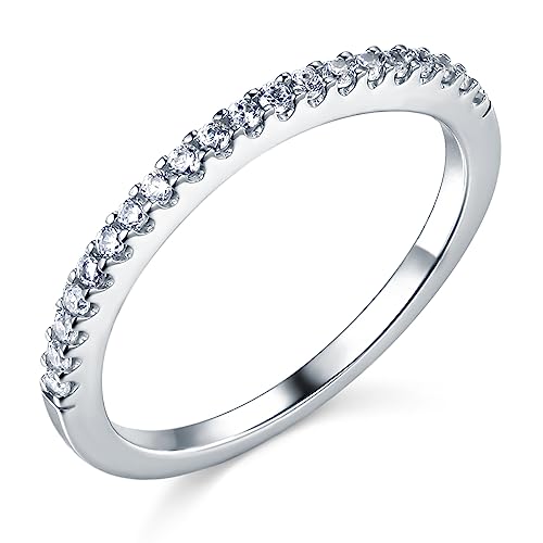 14k Yellow OR White Gold SOLID Wedding Engagement Ring and Wedding Band 2 Piece Set - color: White Gold