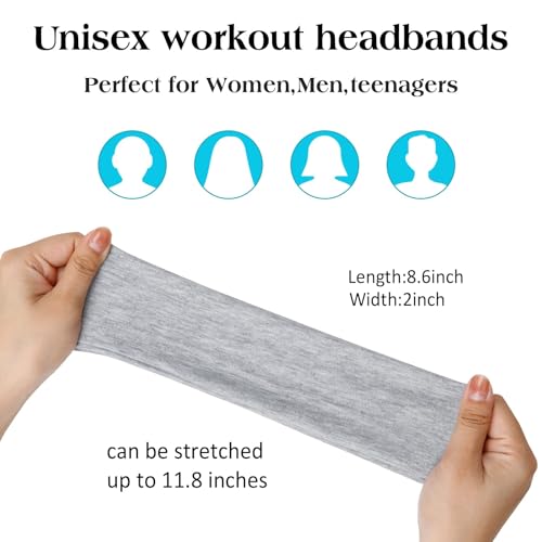TERSE Hairband, Cloth Headbands for Women - Pink, Non Slip Soft Fabric Thin Head Band, Sweat Hairbands, Cute Hair Wrap for Girls, Fashion Hair Accessories for Women - color: Headbands Color-P