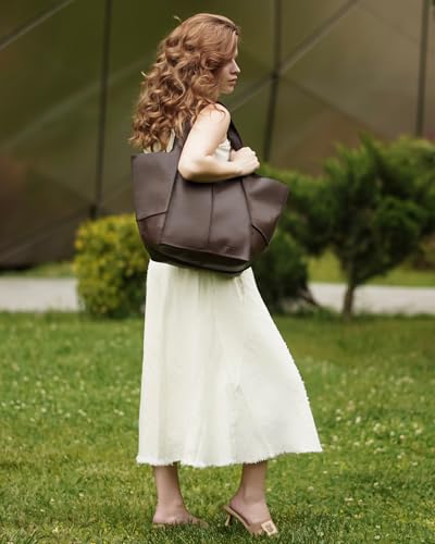 Montana West Tote Bag for Women Large Hobo Purses and Handbags - color: Dark Coffee
