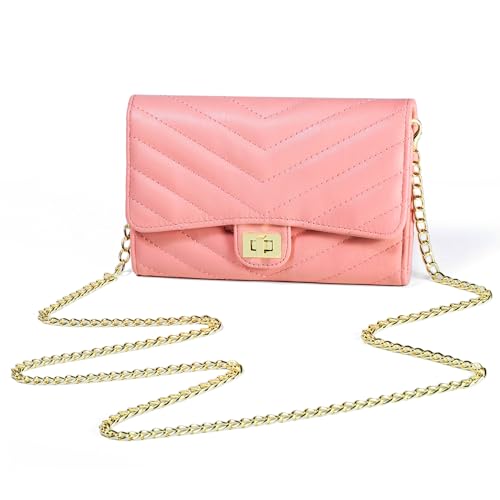 Small Cross Body Purses Sling Crossbody Bags for Women, Shoulder Bag Tote Purse Cross Body Bag Phone Bags - color: C Pink