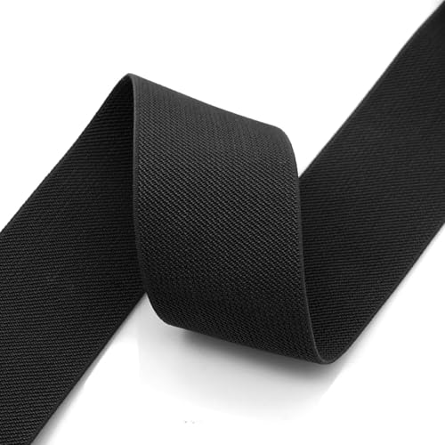 Women Wide Stretchy Waist Belts Elastic Cinch Belt for Dresses - color: Black Band Gold Buckle, size: Fit Waist 34"-37"