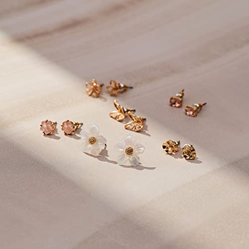 12 Pairs Acrylic Stud Set Earrings for Women, Diverse Colorful Hypoallergenic Fashion Jewelry for Special Moments Christmas Valentines Mother's day Gift