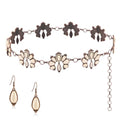 Montana West Rustic Couture's Large Western Concho Metal Belts for Women Cowgirl - color: Angel Snow White-g