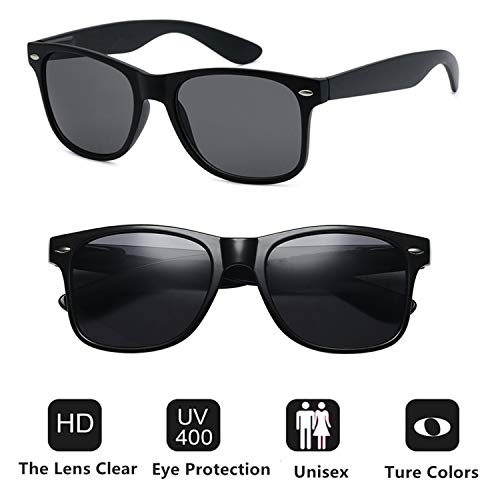 Eyegla Sunglasses Bulk Party Sunglasses Pack 80s Shades Eyewear Set for Men Women 8/10/20/30Pack - color: Black 30 Pack
