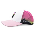 Grace Folly Beach Trucker Hats for Women- Snapback Baseball Cap for Summer - color: Pink Alpine