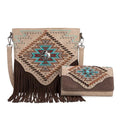 Montana West Western Crossbody Bag Purse for Women - color: Tan