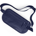 VENTURE 4TH Money Belt for Travel – Slim Hidden Under-Clothes RFID Blocking Anti-Theft Passport Holder & Travel Wallet Pouch for Men & Women to Protect Cash, Cards & Documents (Sleek Navy Blue) - color: Sleek Navy Blue