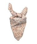 Shanlin Unisex Cotton Square Bandanas Scarves 24x24 - color: Floral2-apricot