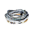 Fuqimanman2020 Bohemian Crystal Beaded Stackable Bracelets Handmade Colorful Crystal Pearl Seed Beads Bracelets for Women Jewelry - color: A