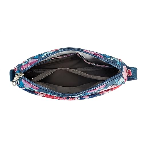 Travelon Anti-Theft Classic Small East/West Crossbody - color: Floral